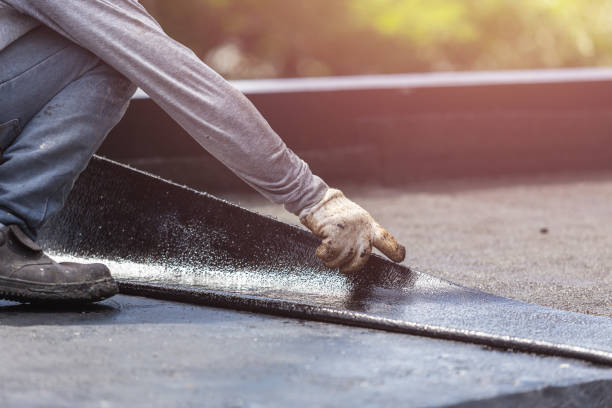 Professional Waterproofing technician working in Jeffersonton, VA